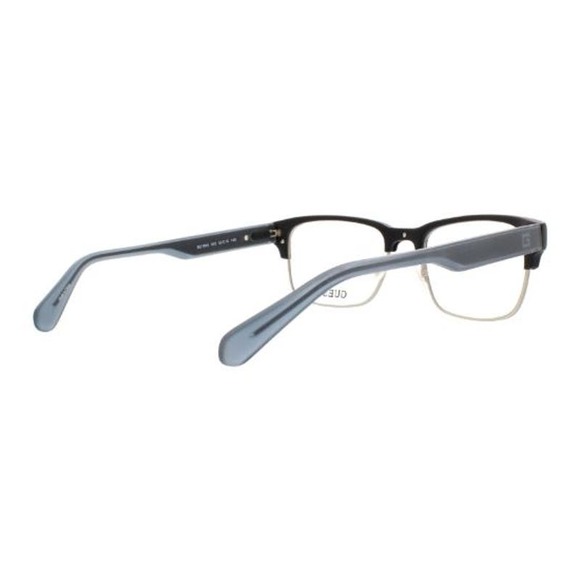 Guess GU1894 002 Designer Square Full Rim Glasses, Men's Matte Black 53-18-140 - Picture 4 of 16